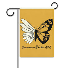 Cargar imagen en el visor de la galería, Bandera de Lino para Jardín | El Saludo Personal de Tu Hogar