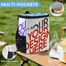 Cargar imagen en el visor de la galería, Mochila Ice Pack 0536 personalizado con impresión completa de múltiples imágenes con Foto Logo Patrón Texto