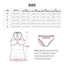 Cargar imagen en el visor de la galería, Tankini Holgado Mujer 2 Piezas | Bañador Tipo Camiseta Personalizado