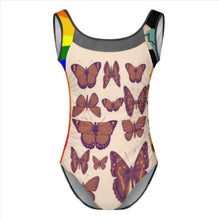 Cargar imagen en el visor de la galería, Novedad de 2024 Traje de baño SDS2006 para mujer una pieza monokini de tela de malla personalizado con patrón foto texto (impresión de imágenes múltiples)