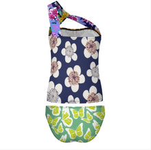 Cargar imagen en el visor de la galería, 2024 nuevo conjunto de traje de baño tankini de 2 piezas para mujer SDS2002 personalizado con patrón foto texto (impresión de imágenes múltiples)