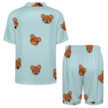 Cargar imagen en el visor de la galería, Pijama Corto Personalizado para Hombre | Set de Verano con Tu Foto