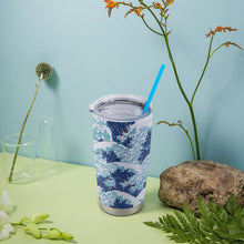 Cargar imagen en el visor de la galería, Vaso Viaje Plástico 20oz Personalizado | Sin BPA Tapa Antigoteo Coche