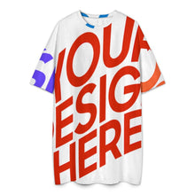 Cargar imagen en el visor de la galería, Pijama de felpa para mujer talla grande LM475 personalizado con patrón foto texto (impresión de imágenes múltiples)