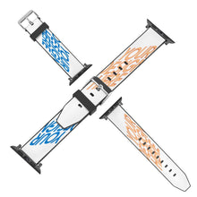 Cargar imagen en el visor de la galería, Correa Compatible de Reloj Correa de Cuero PU de Apple Watch para iWatch 5 / 4 / 3 / 2 / 1 con Estampado Frontal 3C0722006 Personalizada Impresion Completa con Foto Logo Patrón Texto