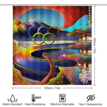 Cargar imagen en el visor de la galería, Juego de Baño 4 Piezas Personalizable | Cortina Ducha y Alfombras Coral