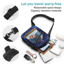 Cargar imagen en el visor de la galería, Mochila Cruzada Plegable Personalizada | Bolsa de Pecho Ligera Tela Oxford