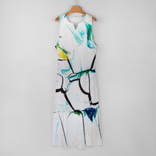 Cargar imagen en el visor de la galería, Vestido Largo Sin Mangas Personalizado | Maxi Vestido Ajustado