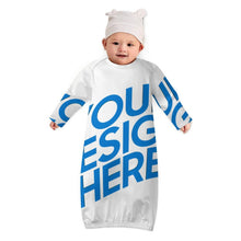 Cargar imagen en el visor de la galería, Saco de dormir para bebé LM229 de alta calidad personalizado con patrón foto texto (impresión de imagen única)