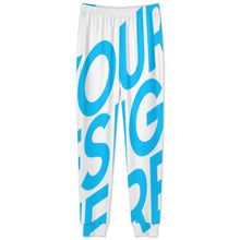 Cargar imagen en el visor de la galería, Conjunto de pijama de manga larga con cuello redondo para niños LM126 personalizado con patrón foto texto (impresión de imagen única)