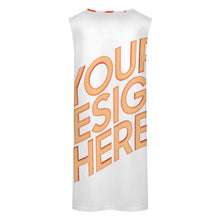 Cargar imagen en el visor de la galería, Vestido Chaleco LM456 para Mujer con 2 Bolsillos Grandes personalizado con patrón foto texto (impresión de imágenes múltiples)