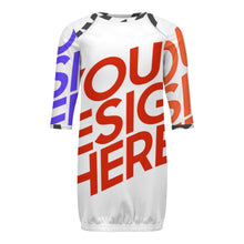 Cargar imagen en el visor de la galería, Saco de dormir para bebé LM229 personalizado con patrón foto texto (impresión de imágenes múltiples)