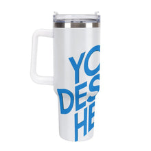Cargar imagen en el visor de la galería, Vaso de acero inoxidable 304 de gran capacidad de 1137 ml (40 oz) personalizado con patrón foto texto