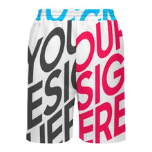 Cargar imagen en el visor de la galería, Pantalones deportivos cortos para hombre LM133 Tallas XS a 4XL personalizado con patrón foto texto (impresión de imágenes múltiples)