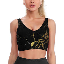 Cargar imagen en el visor de la galería, Sujetador Deportivo Cuello U Personalizado | Top Fitness Alto Soporte