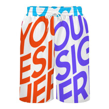 Cargar imagen en el visor de la galería, Pantalones deportivos cortos para hombre LM133 Tallas XS a 4XL personalizado con patrón foto texto (impresión de imágenes múltiples)