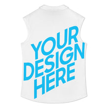Cargar imagen en el visor de la galería, Camisa sin mangas para hombre LTDCS22 personalizado con patrón foto texto
