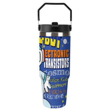 Cargar imagen en el visor de la galería, Vaso Térmico de Viaje Personalizado en Acero Inoxidable de 30oz con Pajita
