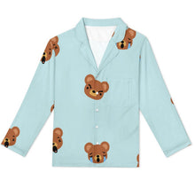 Cargar imagen en el visor de la galería, Pijama con Cuello Cubano Personalizable para Mujer | Set Elegante con Foto