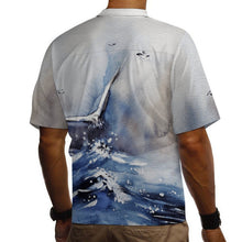 Cargar imagen en el visor de la galería, Camisa Algodón Cuello Cubano Personalizable Manga Corta Hombre
