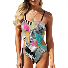 Cargar imagen en el visor de la galería, Monokini Recortes Laterales y Lazo | Bañador Sexy Personalizado