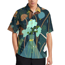 Cargar imagen en el visor de la galería, Camisa Algodón Personalizable Manga Corta con Cuello y Bolsillo