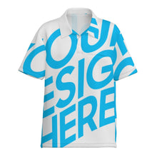 Cargar imagen en el visor de la galería, Polo de manga corta para mujer (con bolsillos rectos dobles) MSYX340 personalizado con patrón foto texto (impresión de imagen única)