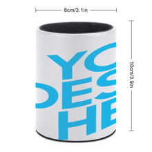 Cargar imagen en el visor de la galería, Portalápices de PU Soporte redondo para bolígrafos compartimentos para lápices y organizador para suministros de escritorio esenciales BG1613009 Personalizado Personalizada con Foto, Texto o Logo