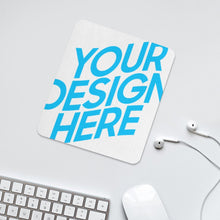 Cargar imagen en el visor de la galería, Alfombrilla de ratón cuadrada con múltiples especificaciones disponibles (versión vertical) personalizado con patrón foto texto