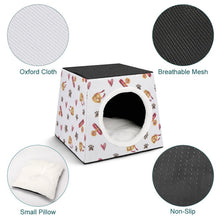 Cargar imagen en el visor de la galería, Cama Cueva para Gatos Personalizada | Casa Mascota Tipo Cápsula Espacial