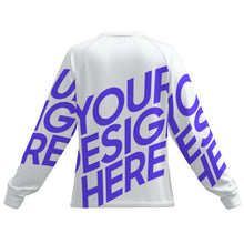 Cargar imagen en el visor de la galería, Camiseta de manga larga de secado rápido para mujer MWL697 personalizado con patrón foto texto