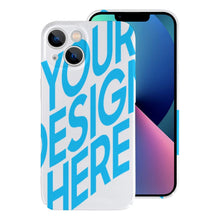 Cargar imagen en el visor de la galería, Funda de plástico para iPhone 13 personalizado con patrón foto texto