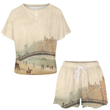 Cargar imagen en el visor de la galería, Conjunto Pijama Corto Mujer | Ropa de Casa Imitación Algodón Personalizable