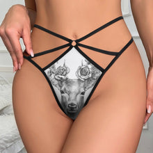 Cargar imagen en el visor de la galería, Tanga de Malla Personalizable con Foto | Lencería Sexy y Única