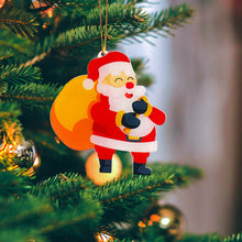 Cargar imagen en el visor de la galería, Adornos navideños para el hogar Colgante de acrílico (varios diseños) personalizado con patrón foto texto