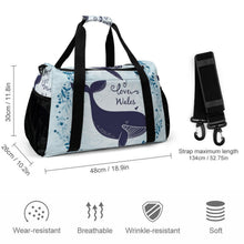 Cargar imagen en el visor de la galería, Bolsa de Viaje Personalizada | de Lona para Fin de Semana con Foto