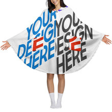 Cargar imagen en el visor de la galería, Manta con capucha unisex NDP08 personalizado con patrón foto texto (impresión de imágenes múltiples)