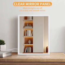 Cargar imagen en el visor de la galería, Espejo de luz nocturna personalizado con patrón foto texto