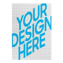 Cargar imagen en el visor de la galería, Rompecabezas fotográfico de madera (versión vertical) personalizado con patrón foto texto