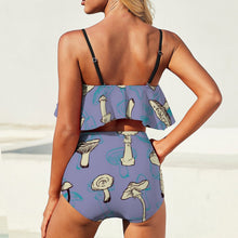 Cargar imagen en el visor de la galería, Bikini con Volantes Personalizado | Traje de Baño Estampado con Foto