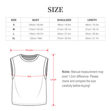 Cargar imagen en el visor de la galería, Chaleco Cárdigan de Punto con Mangas Cortas para Mujer LM563 personalizado con patrón foto texto (impresión de imágenes múltiples)