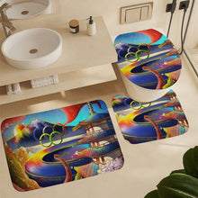Cargar imagen en el visor de la galería, Juego de Baño 4 Piezas Personalizable | Cortina Ducha y Alfombras Coral