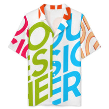 Cargar imagen en el visor de la galería, Pijama de manga corta para mujer LM093 con diseño personalizado con patrón foto texto (impresión de imágenes múltiples)