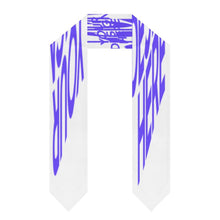 Cargar imagen en el visor de la galería, Estola clásica de graduación de honor personalizado con patrón foto texto