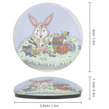 Cargar imagen en el visor de la galería, Imanes de Cristal Personalizados | Efecto Lupa 3D y Base Suave (4cm)