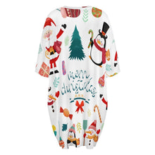 Cargar imagen en el visor de la galería, Camisón Talla Grande de Seda de Hielo Personalizado para Mujer