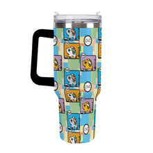 Cargar imagen en el visor de la galería, Termo Personalizado de 40oz con Asa y Base para Portavasos