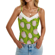 Cargar imagen en el visor de la galería, V-neck Lace Camisole 91rGZHlcenL._AC_SL1500_