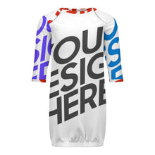 Cargar imagen en el visor de la galería, Saco de dormir de alta calidad LM229 personalizado con patrón foto texto (impresión de imágenes múltiples)