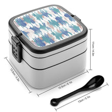 Cargar imagen en el visor de la galería, Fiambrera Bento Personalizada 2 Niveles | Tupper con Asa 1000ml